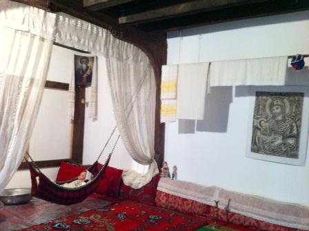 The birthing room in the Kanstanzalieva house