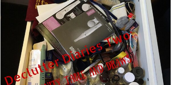 Declutter Diaries Two: Vanity Table and Draws