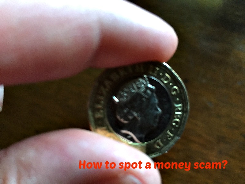 How to spot a money scam