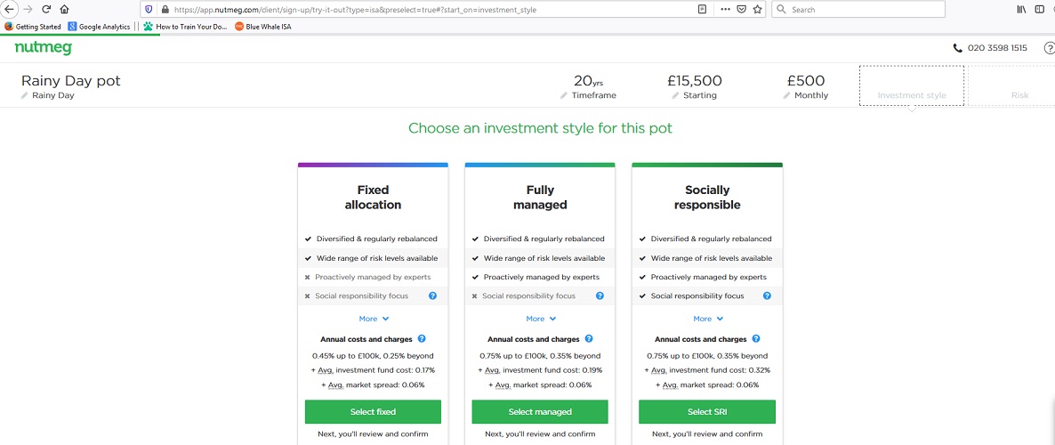 Nutmeg investment review