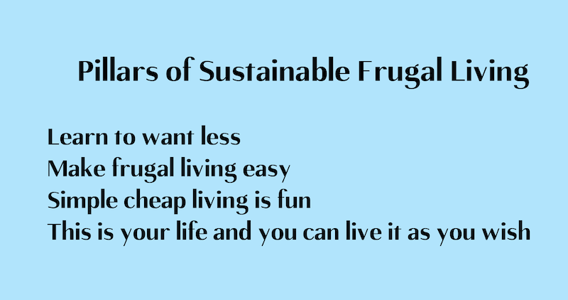 simple frugal living