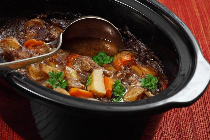 Living frugally by using a slow cooker